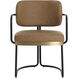 Jalen Milliken Cognac Dining Armchair